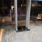 Union Bank Swing Barrier Gate Installation