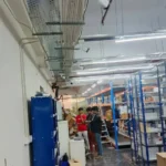 Overhead Cable Tray system Installation