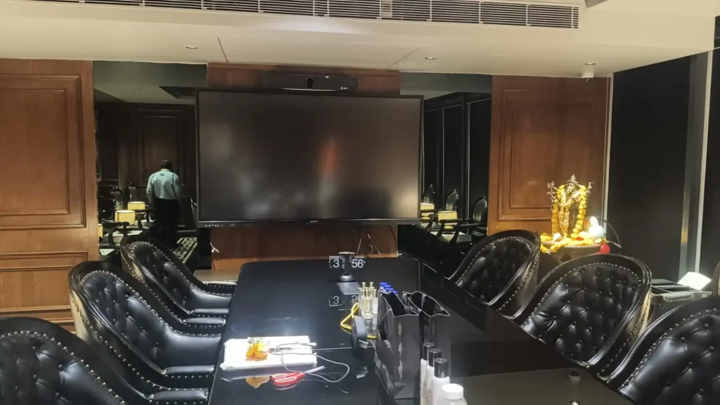 Video Conferencing Bar Installation